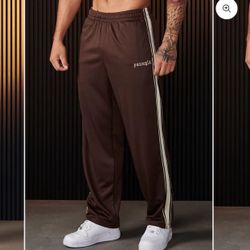 YoungLA 241 - WARM UP PANTS Size XS Brown