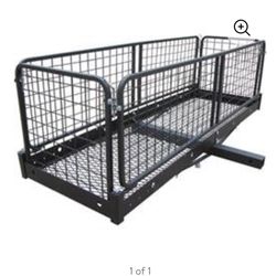 Ultra-Tow 22606 Steel Cargo Hauler with Removable Basket - 500 lbs Capacity, 60 x 20 x 20 inch