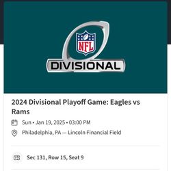 PHILADELPHIA EAGLES VS LA RAMS