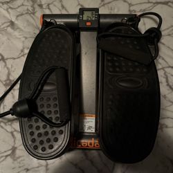 Nice day Stair Stepped With Resistance Bands 