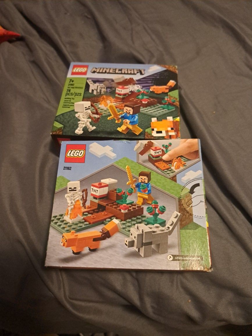 2 Lego Mincraft 