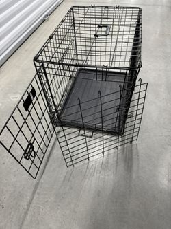 18”x24” Pet Crate With Partition