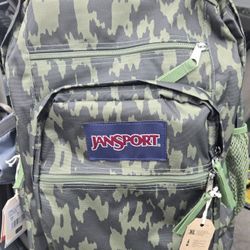 Jansport Big Student "CAMO ILLUSION" backpack