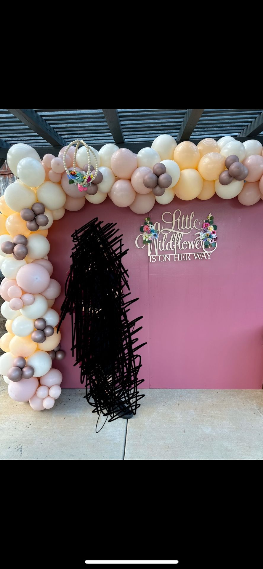 Large Wood Backdrop For Events