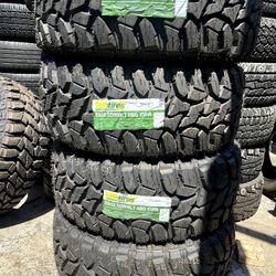 33x12.50r18LT M/T New Tires #4 Tbb Mount & Balance // 4 llantas nuevas Instaladas Y Balanceadas