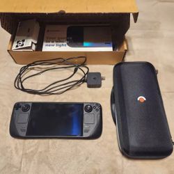 Working Perfectly OLED 512GB Black Handheld Console Bundle Excellent Condition