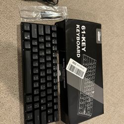 RK ROYAL KLUDGE RK61 Plus Wireless Mechanical Keyboard, 60% RGB Gaming Keyboard with USB Hub, Hot Swappable Computer PC Keyboards with Bluetooth/2.4G/