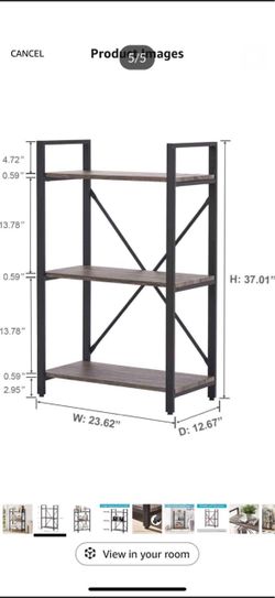 3 tier shelf stand