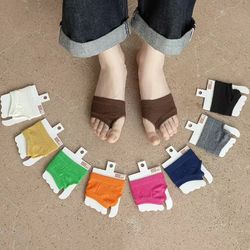 Flif-flops special bikini split finger half palm invisible summer thin split toe socks