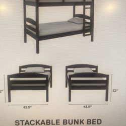 Bunk bed (Twin size)