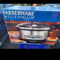 Farberware Millennium 8Qt. Oval Programmable Pressure Cooker Model: FPC800V,NEW