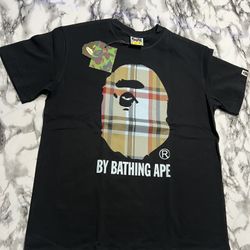 BAPE x Burberry graphic tee (black)