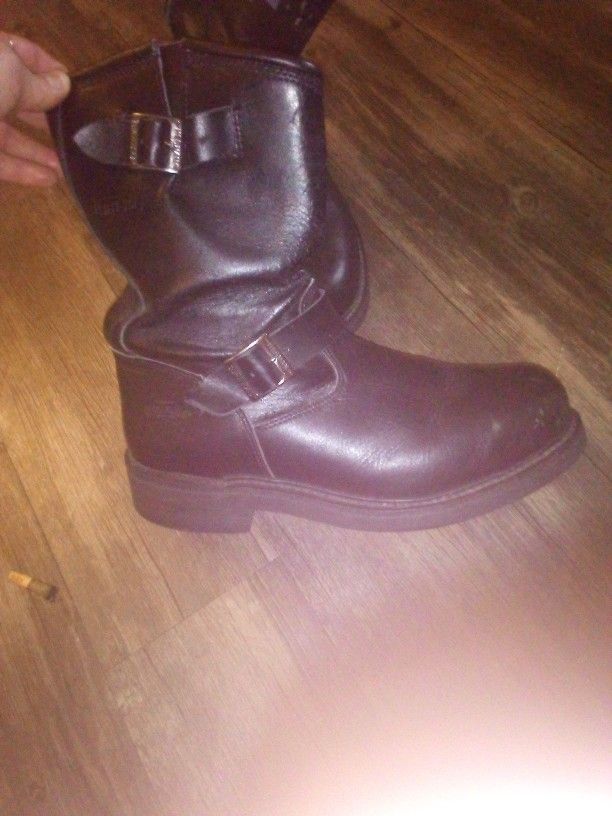 Black Boots ( Leather) 