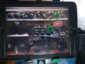 EXAUST CHROME TIPS $75UP ELMOFLES 