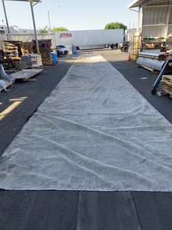 Fance tarp 12’X 50’
