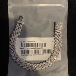 Assorted tennis bracelet & Cuban bracelet