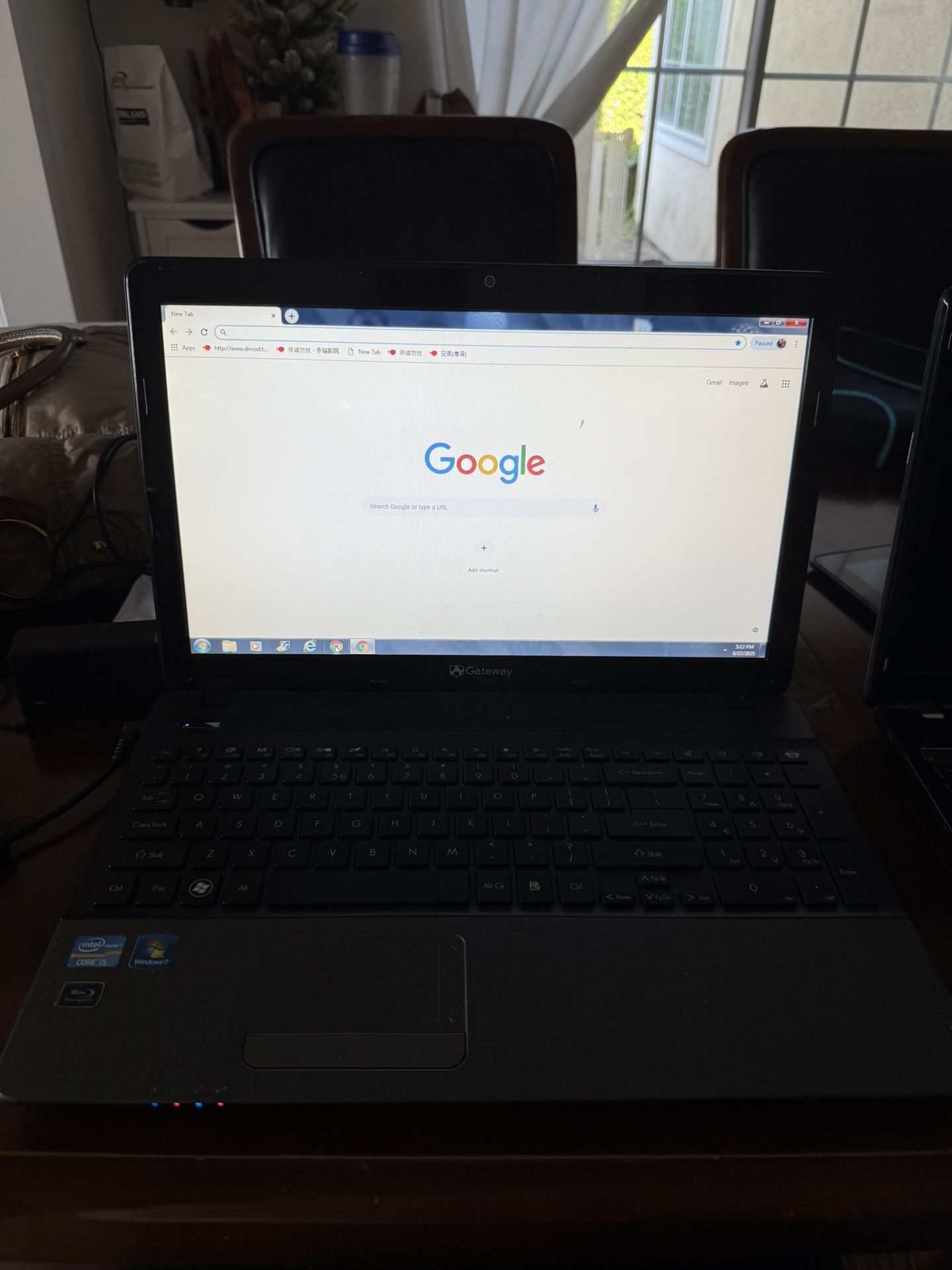Gateway Laptop Intel Core i5 Windows 7