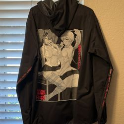 Fakku X Lowkey Anime Windbreaker Collab Size L