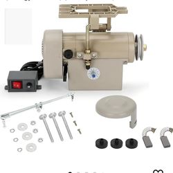 New Sewing Machine Servo Motor, 750W Electric Servo Motor, AC110V, 3/4HP, 3450RPM, Industrial Servo Motor with Carbon Brush, Energy Efficient, Quiet O