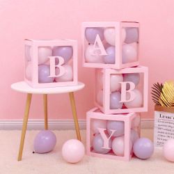 Pink / Blue / White Party Boxes