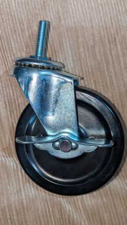 101.6 x 25 light duty casters