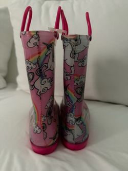 New Rain boots for Kids Size 2