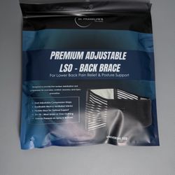 Dr. Franklyn’s Premium Adjustable LSO Back Brace
