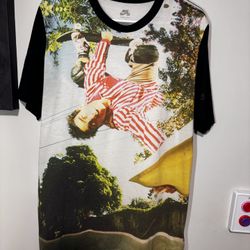 VINTAGE RARE Nike SB Skateboarding Men’s T Shirt Large Graphic Dri-Fit