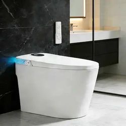 J281-Dyonery - Smart Toilet,Multi-clean modes, Instant hot water, Drying, Heated Seat. Night light,Energy-Saving，Manual lid/ring flip - White