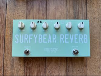 Surfy Industries SurfyBear Compact Reverb Unit (Surf Green)