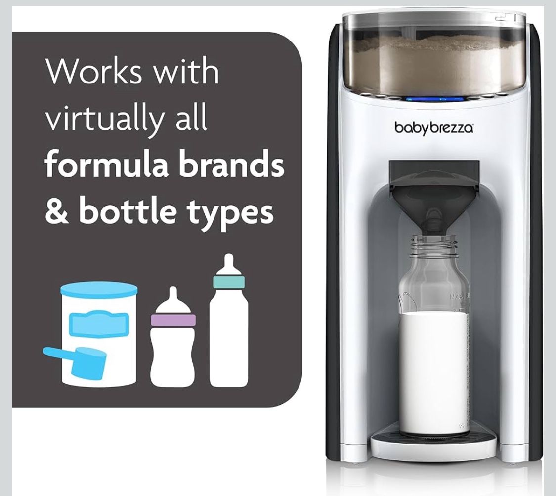 NEW Baby Formula (3)Dispenser Replacements Funnel Compatible with Baby Brezza Replacement Parts Funnel & Cover, Grey