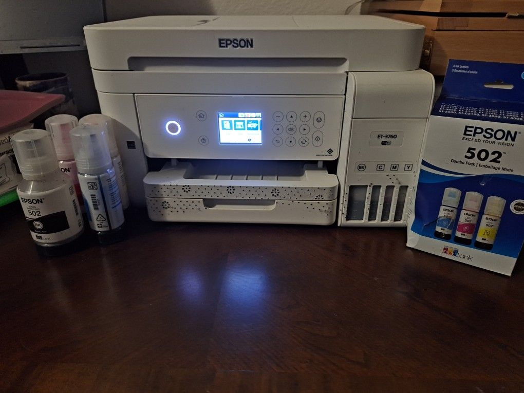 Epson Ecotank ET-3760 Printer
