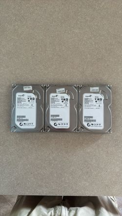 Seagate 500 Gb  SATA Drive Qty - 3