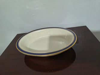 PRESIDENTIAL COLLECTION - JEFFERSON - LENOX OVAL VEGETABLE PLATE 10"×8"