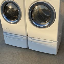 Great Lg Front Load Washer And Dryer Electric High Efficiency 