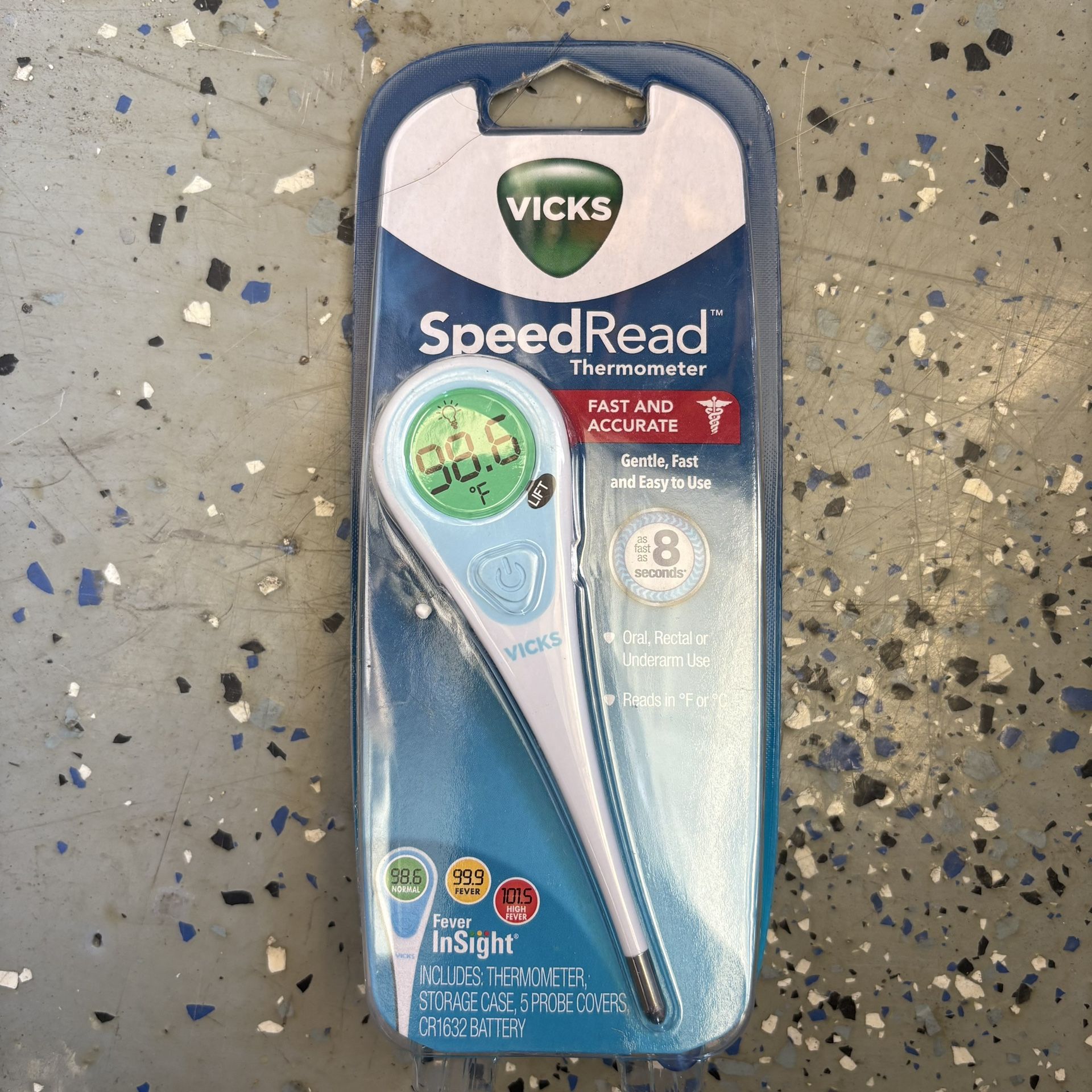 B113 Vicks SpeedRead V912US Digital Thermometer