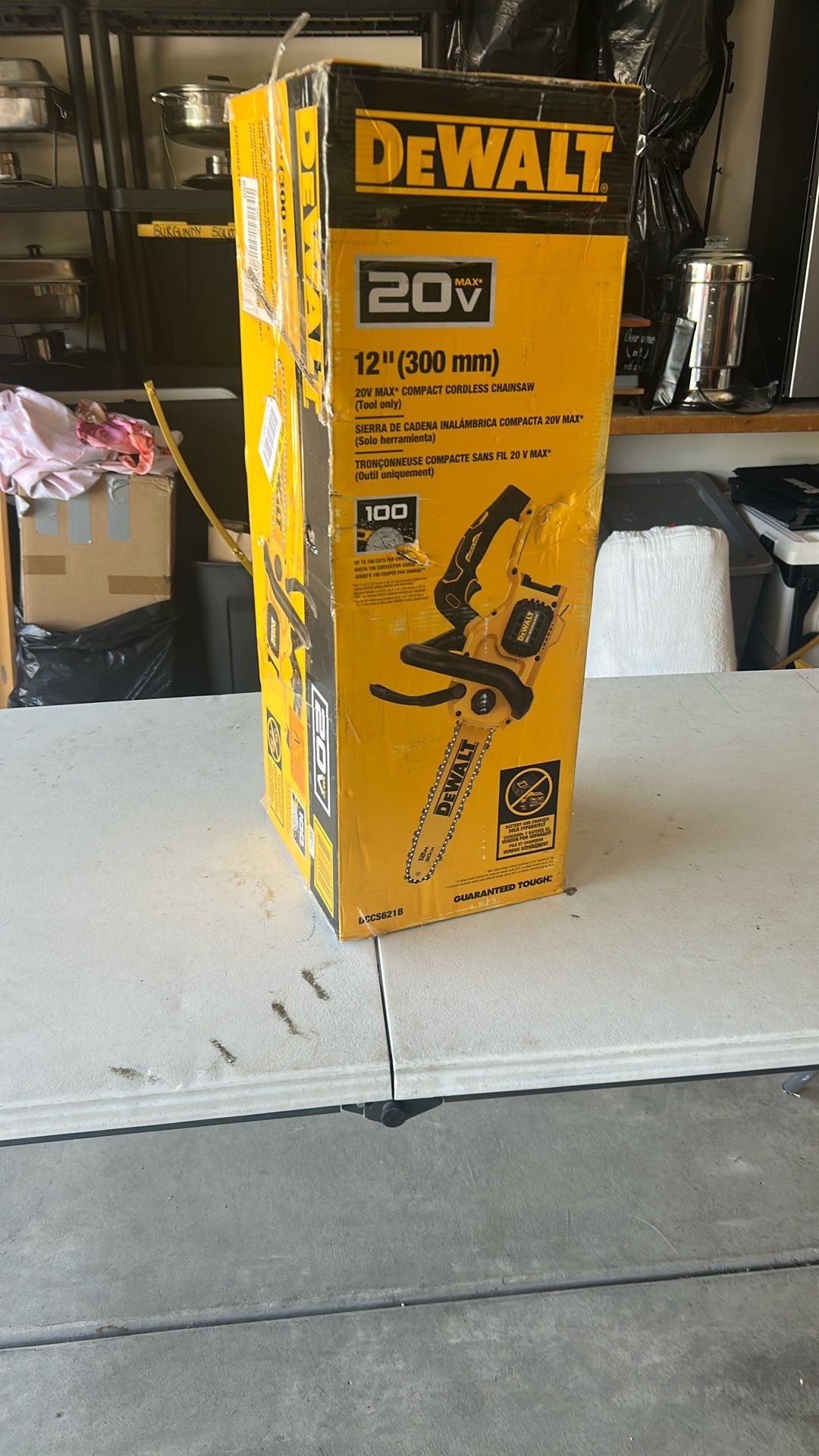 Dewalt cordless chainsaw