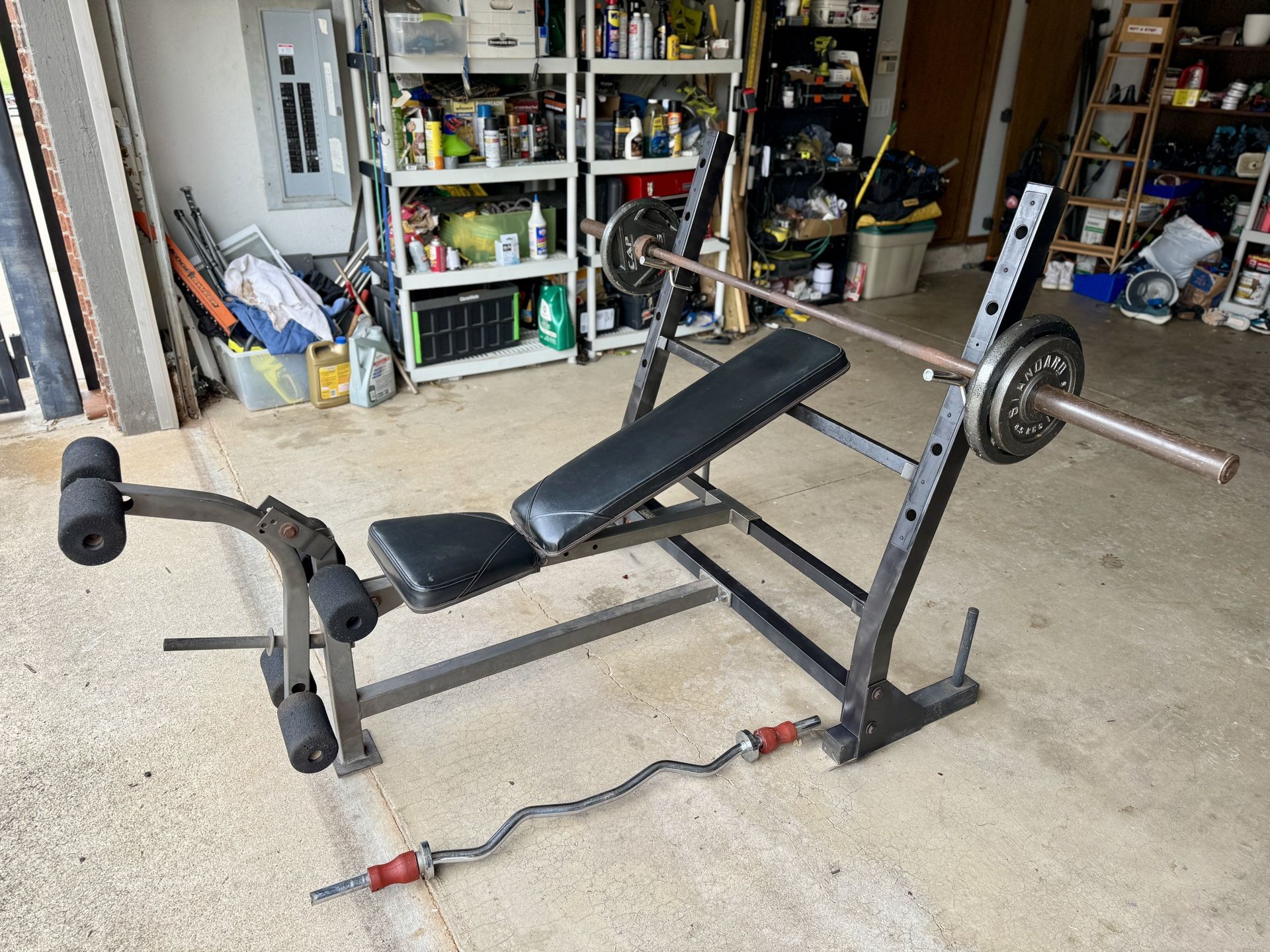 Bench Press With Olympic bar