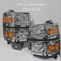Chevy Silverado 2014-2015 Headlights 