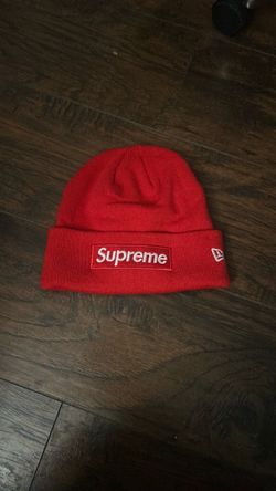 Supreme x New Era Box Logo Beanie