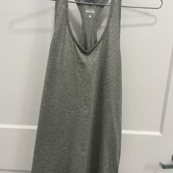 Nike Ladies Dri-fit Tank Top - Gray - Size Large