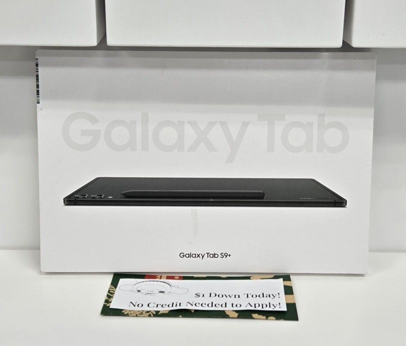 New-Samsung Tab 9 Plus 11inch -Tablet - Payments Available - Pay $1 Down To take It home