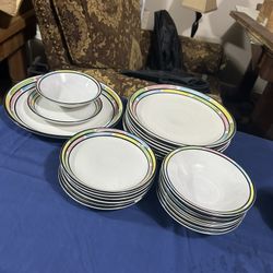 antique Dishware Set