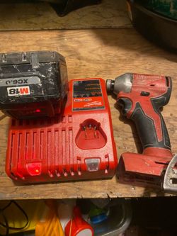 Milwaukee impact m18 charging set