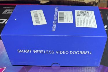 Smart wireless video doorbell