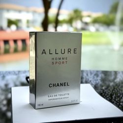 Chanel Allure Homme Sport Eau De Toilette 3.4 oz 100 ml Men's Spray