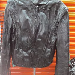 Casablanca Leather Black Jacket
