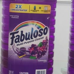 mulit-purpose cleaner fabuloso