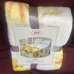 Sunflower King Blanket