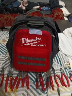 Milwaukee bag an Tools